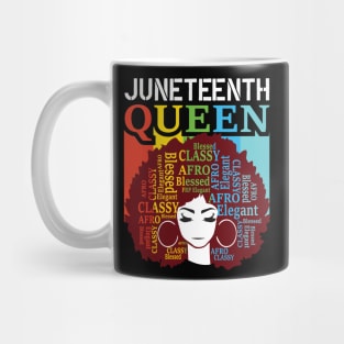 Juneteenth Is My Independence Juneteenth Day Black Women Mug